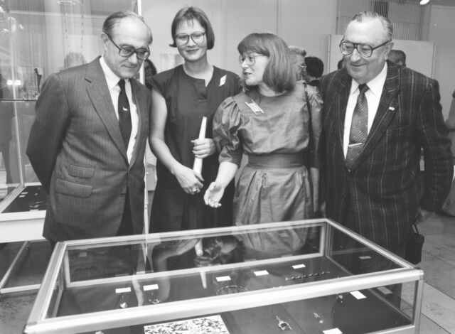 Gruppenfoto Bayerische Landesvertretung 1987