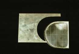 Wappenschild aus Silber ausges�gt