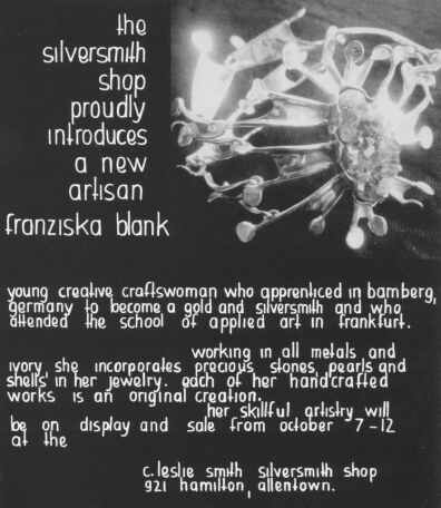 Einladung Silversmith Shop